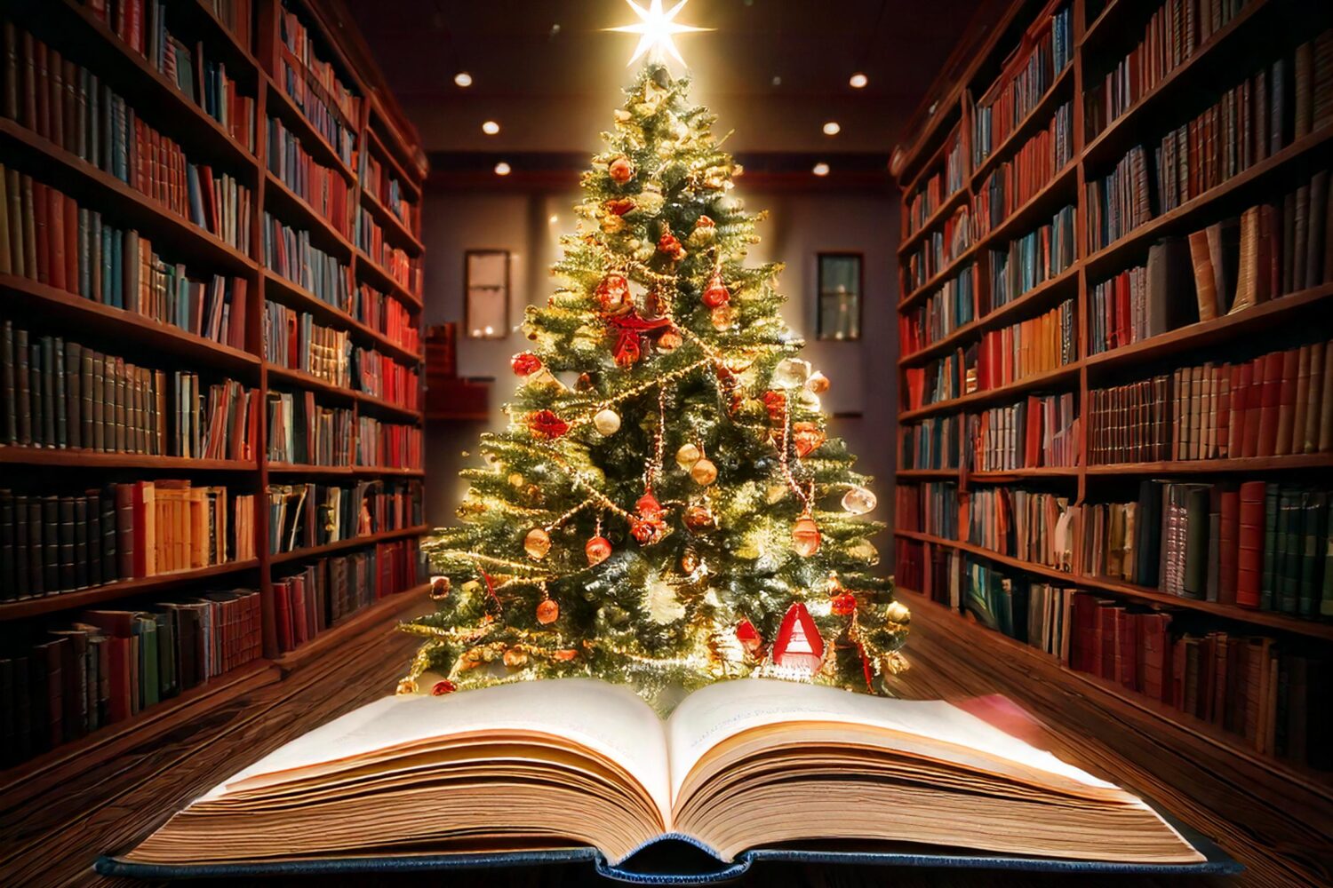 図書館のクリスマス<br>おはなし会